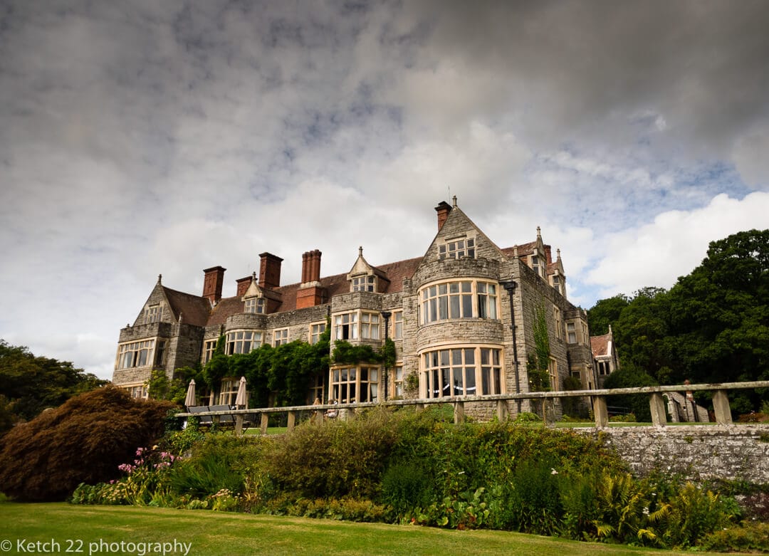 View of Whitney Court wedding venue in Herefordshire