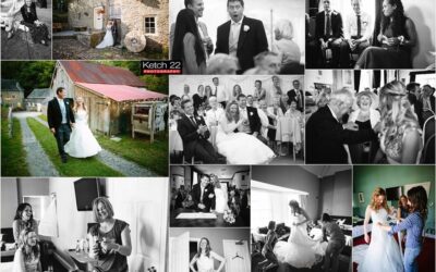 The amazing Powys wedding of Zoe and Nick