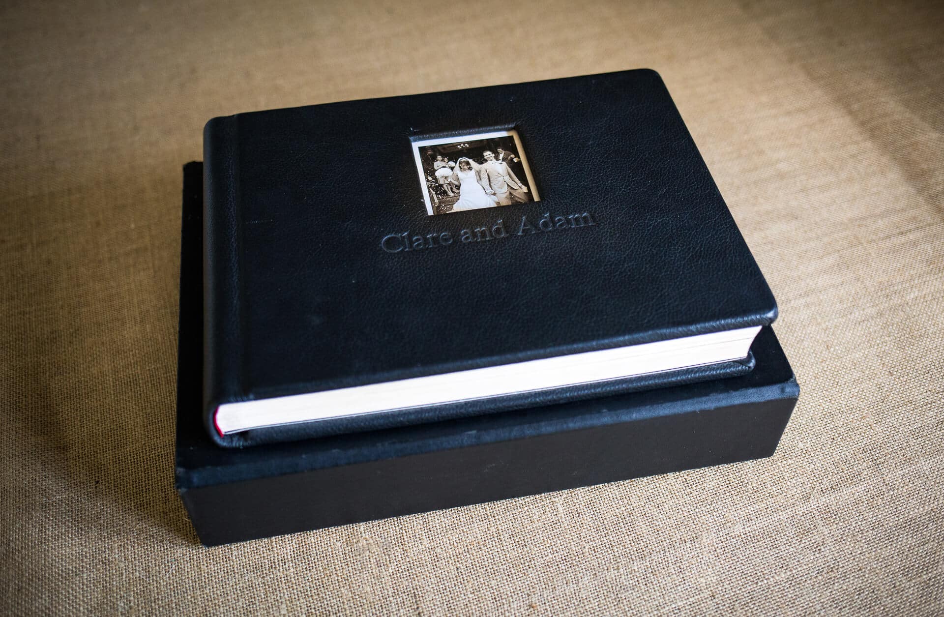 Graphi studio wedding album and box