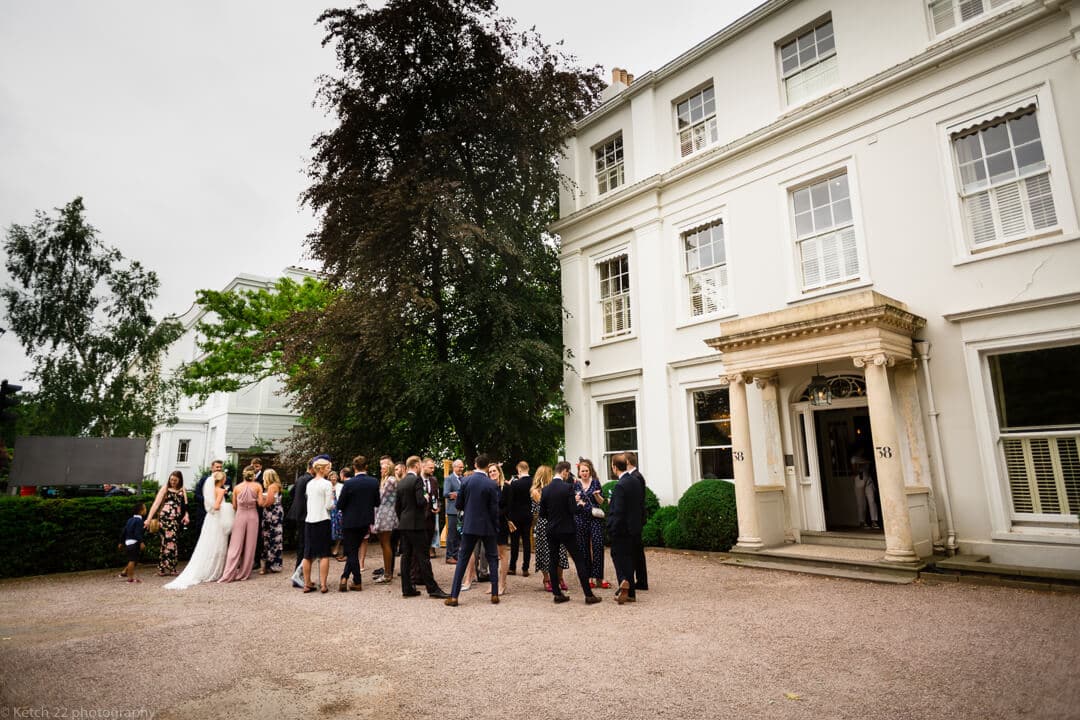 Guests at No 38 wedding Cheltenham