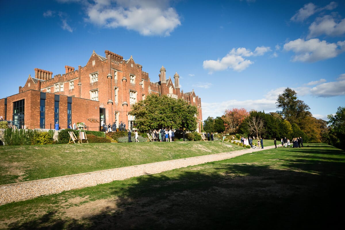 Overall view of De Vere Latimer Estae wedding venue